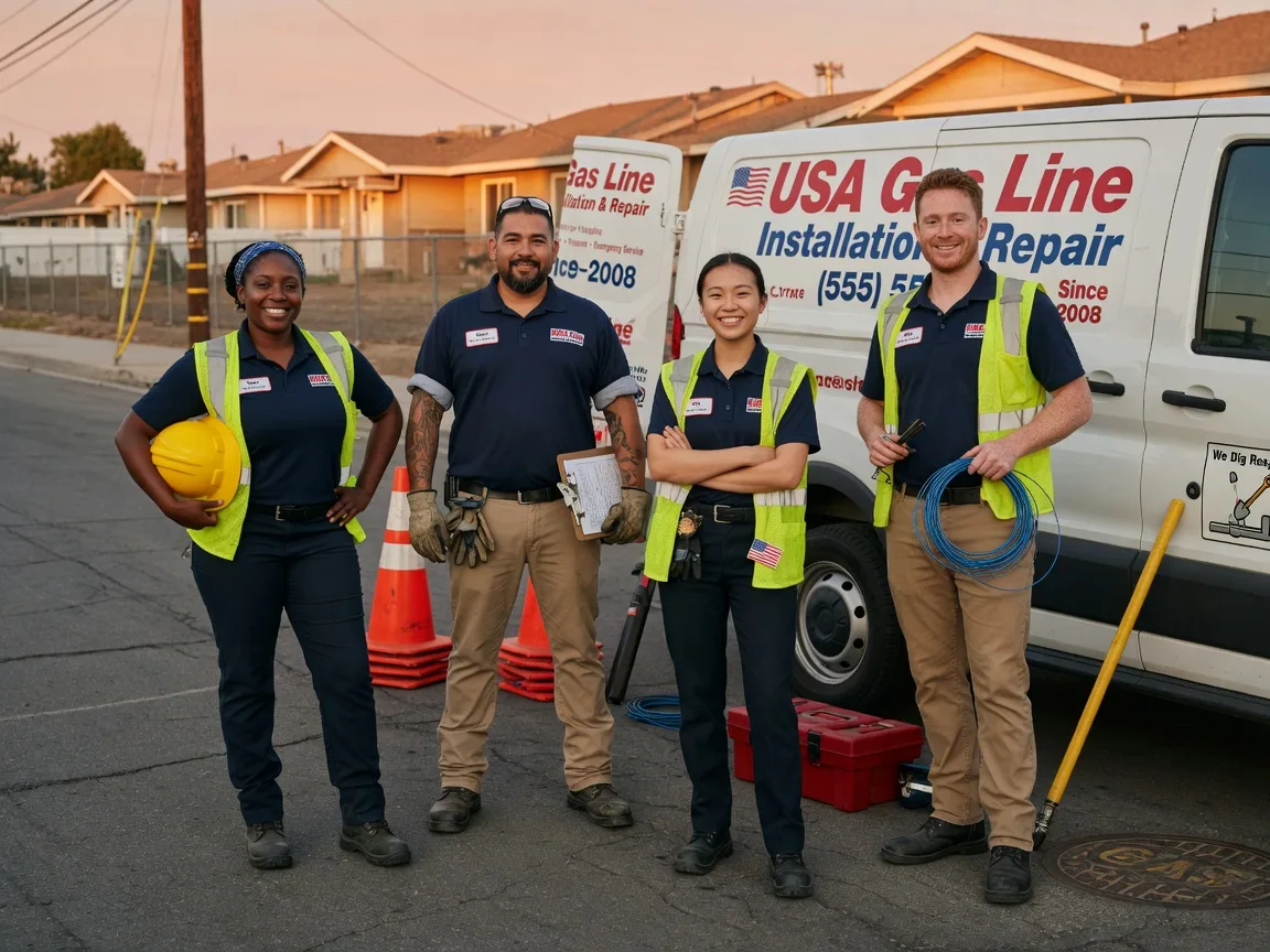 Gas Line Installation company in Plumtree, NC
